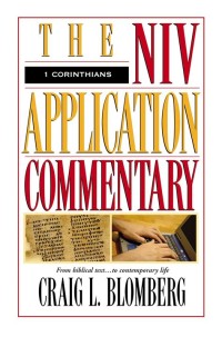 Image of 1 Corinthians: the NIV application commentary