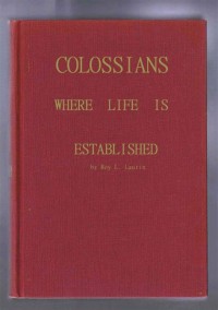 Image of Colossians: where life is established