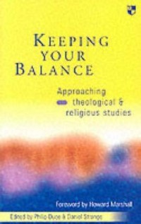 Image of Keeping your balance:  Approaching Theological and Religious studies