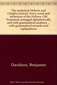 Image of The analytical hebrew and Chaldean lexicon